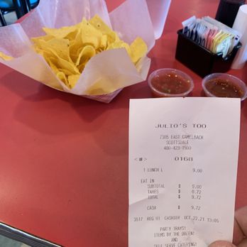 Julio's Too - Mexican Near Me - Scottsdale, Arizona