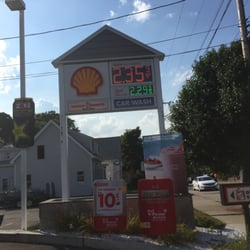Shell- Lincoln Square - Lincoln Square Shell of Weymouth -- 185 Washington Street / Route 53, Weymouth        Sign