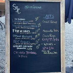 SmokeJumper Cafe - Menu