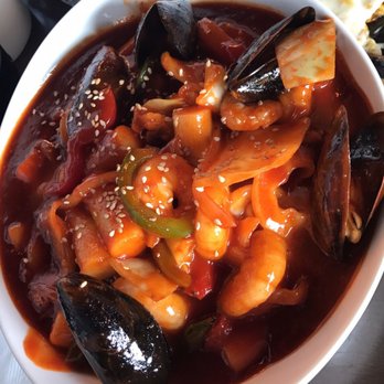 The Fry - Spicy rice cakes with seafood - Korean Near Me - Nepean, Ontario
