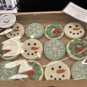Pure Bliss Desserts - Holiday cookies in display box. Adorable! - Bakeries Near Me - Bellingham, Washington Pure Bliss Desserts - Holiday cookies in display box. Adorable! - Bakeries Near Me - Bellingham, Washington