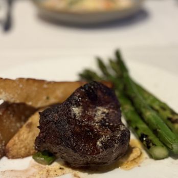 Skates On The Bay - 8oz wagyu sirloin. Perfect. - Seafood Near Me - Berkeley, California Skates On The Bay - 8oz wagyu sirloin. Perfect. - Seafood Near Me - Berkeley, California