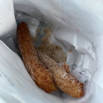 Dulce Canella - All that was left of my 10 Churros by the time I remembered to take a picture - Ice Cream & Frozen Yogurt Near Me - Norwalk, California Dulce Canella - All that was left of my 10 Churros by the time I remembered to take a picture - Ice Cream & Frozen Yogurt Near Me - Norwalk, California