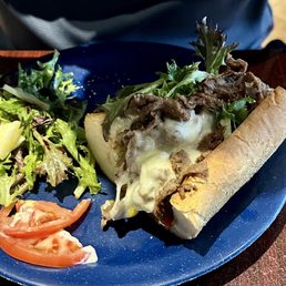 Steak and Provolone Sandwich