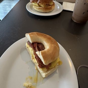 Your Way Cafe - Iced Mocha, Iced Latte and Bagel with egg and cheese - Coffee & Tea Near Me - Brooklyn, New York Your Way Cafe - Iced Mocha, Iced Latte and Bagel with egg and cheese - Coffee & Tea Near Me - Brooklyn, New York