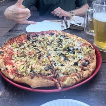 Julian Beer Company - Build your own - artichoke, mushrooms and black olives. Large!! - Breweries Near Me - Julian, California Julian Beer Company - Build your own - artichoke, mushrooms and black olives. Large!! - Breweries Near Me - Julian, California