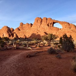 Skyline Arch - Skyline Arch at sunset. 02/12/19