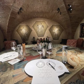 Blankiet Estate - a table set for a formal dinner - Wineries Near Me - Yountville, California