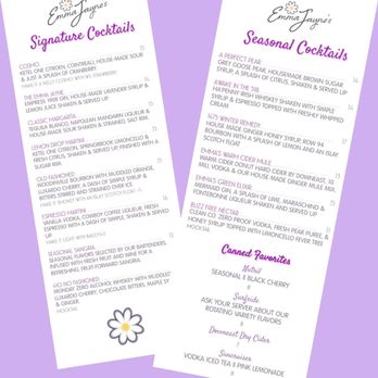 Emma Jayne’s Restaurant - Fall/Winter 2025/26 - American Near Me - Clifton Park, New York