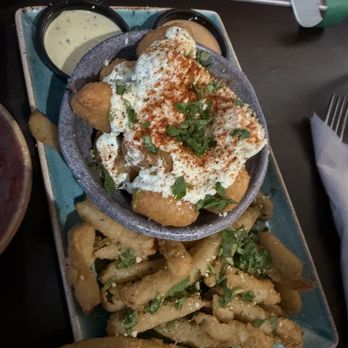 Alien Taco - Pickle fries & corn nuggets - Tacos Near Me - Jacksonville, Florida Alien Taco - Pickle fries & corn nuggets - Tacos Near Me - Jacksonville, Florida