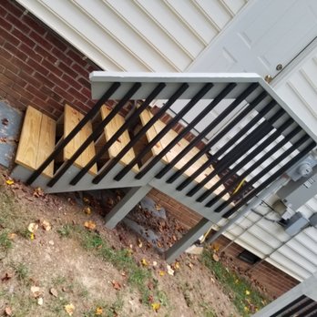 Byrd's Home Maintenance - Deck restoration (continued) new decking boards and paint. Side stairs separate from decks - Electricians Near Me Byrd's Home Maintenance - Deck restoration (continued) new decking boards and paint. Side stairs separate from decks - Electricians Near Me