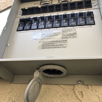 Luminor Electric - Connection to generator. - Electricians Near Me