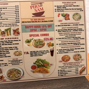 Pho Sam - Vietnamese Near Me - San Ramon, California Pho Sam - Vietnamese Near Me - San Ramon, California