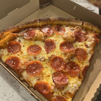 Aloha Pizzeria - This is what you get when you buy one slice!!! - Pizza Near Me - Honolulu, Hawaii
