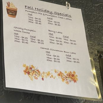 Java Time - Fall Holiday Specials - Coffee & Tea Near Me - Fallbrook, California Java Time - Fall Holiday Specials - Coffee & Tea Near Me - Fallbrook, California