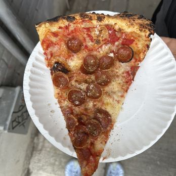 Maker Pizza Bloor - Pepperoni slice - Pizza Near Me - Toronto, Ontario