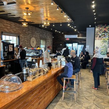 Qahwah House - Interior/Inside: Ordering Area - Coffee & Tea Near Me - Clifton, New Jersey Qahwah House - Interior/Inside: Ordering Area - Coffee & Tea Near Me - Clifton, New Jersey