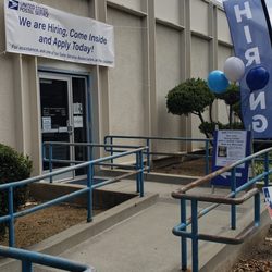 US Post Office - Willow Glen - USPS San Jose Hiring Center - Entrance is located on Gaton Dr. **Look for the BLUE HANDRAIL**