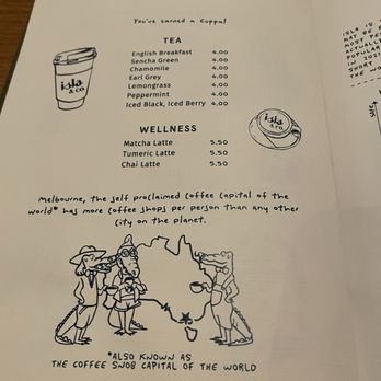 Isla & Co. - Midtown - Menu - Australian Near Me - New York, New York
