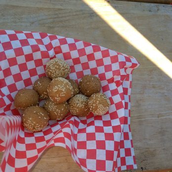 Fatty Tuna Food Truck - Sesame balls with red bean paste - Food Trucks Near Me - Orem, Utah