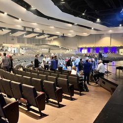 Scottsdale Bible Church - After first service, main worship center.