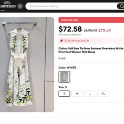 Soodee - Aliexpress version of lemon dress