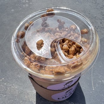 Lilac Coffee - Korean cereal iced latte - Coffee & Tea Near Me - Denver, Colorado
