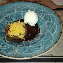 La Fabbrica - Coulant de chocolate.