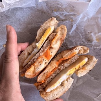 NY Bagel & Deli - Sausage, Egg & Cheese Follow my ig/tiktok @yumthatgreenville - Breakfast & Brunch Near Me - Orlando, Florida NY Bagel & Deli - Sausage, Egg & Cheese Follow my ig/tiktok @yumthatgreenville - Breakfast & Brunch Near Me - Orlando, Florida