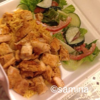 Crown Fried Chicken - Grilled Chicken Platter with Rice and Salad - Fast Food Near Me - Bound Brook, New Jersey Crown Fried Chicken - Grilled Chicken Platter with Rice and Salad - Fast Food Near Me - Bound Brook, New Jersey