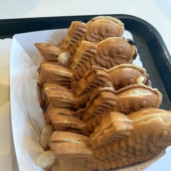 Okbingsul - Nutella taiyaki ($12) - Shaved Ice Near Me - Buena Park, California