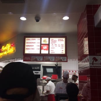 In-N-Out Burger - View from the inside - Fast Food Near Me - Millbrae, California