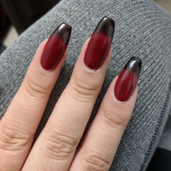 Paradise Nails & Spa - I could have done a better ombre than this - Nail Salons Near Me - Laurel, Maryland