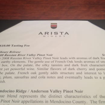 Arista Winery - Wineries Near Me - Healdsburg, California Arista Winery - Wineries Near Me - Healdsburg, California