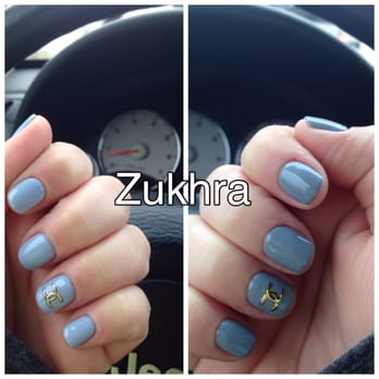 BackStage Nail & Spa - Holographic nail polish that changes colors depends on weather :) dark for cold, light for hot :) - Nail Salons Near Me - Chicago, Illinois