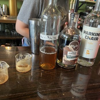 Happenstance Cafe - Making the espresso martini - Coffee & Tea Near Me - Pittsburgh, Pennsylvania