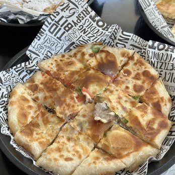 THE DOUGH SHOW - Orlando - Large Pastrami Pie - Mediterranean Near Me - Orlando, Florida THE DOUGH SHOW - Orlando - Large Pastrami Pie - Mediterranean Near Me - Orlando, Florida