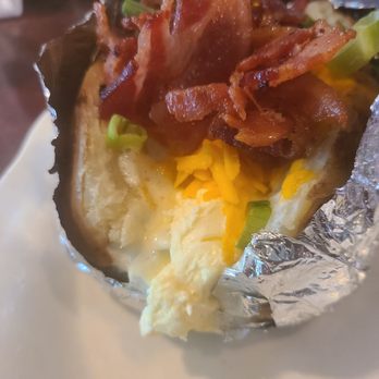 Pappadeaux Seafood Kitchen - Loaded baked potato - Cajun/Creole Near Me - Norcross, Georgia