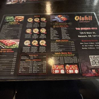 Oishii Sushi & Ramen - The Menu - Sushi Bars Near Me - Newark, Delaware Oishii Sushi & Ramen - The Menu - Sushi Bars Near Me - Newark, Delaware