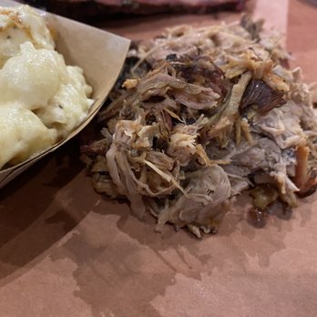 Limestone BBQ and Bourbon - Fork Pulled Pork White Cheddar Mac and Cheese - Barbeque Near Me - Wilmington, Delaware
