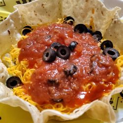Fresh and delicious Taco Salad for dinner!