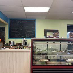 Counter and menu Counter and menu