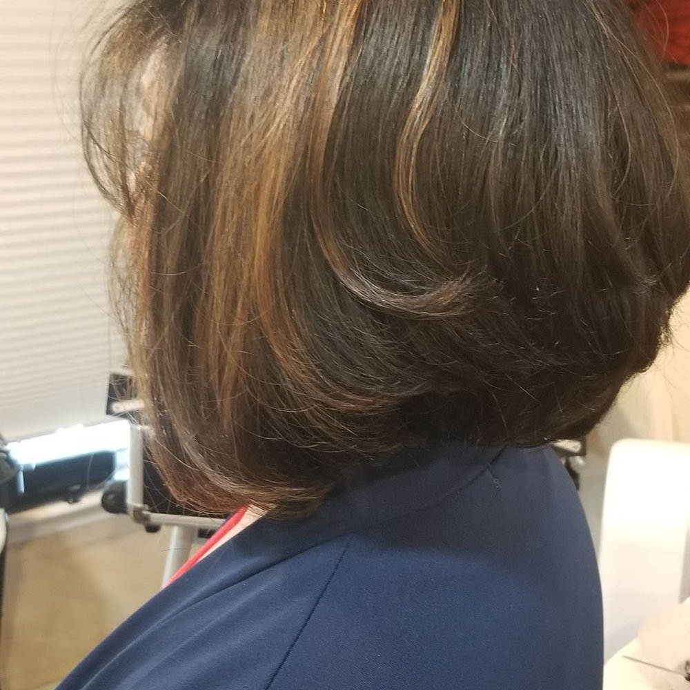 My haircut & style today. I love it! My haircut & style today. I love it!