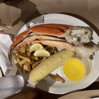 Mud City Crab House - 1 lb snow crab my son ate - Seafood Near Me - Manahawkin, New Jersey Mud City Crab House - 1 lb snow crab my son ate - Seafood Near Me - Manahawkin, New Jersey