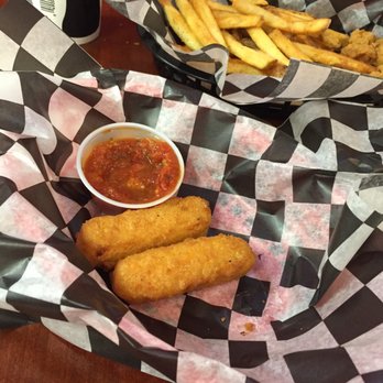The Burger Shack - Chantilly - Cheese sticks were a surprise bonus! - Hot Dogs Near Me - Chantilly, Virginia