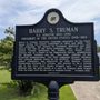 Harry S Truman Historical Marker