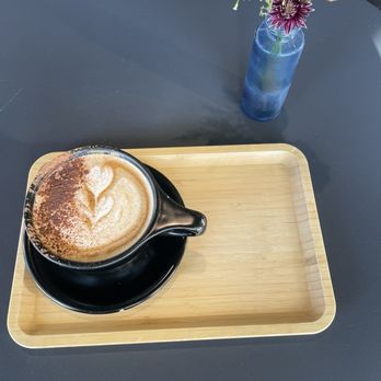 Reborn Coffee - Hazel Ganache Latte - Coffee & Tea Near Me - Corona Del Mar, California Reborn Coffee - Hazel Ganache Latte - Coffee & Tea Near Me - Corona Del Mar, California