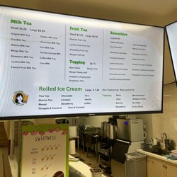 Teana Boba Cafe - Menu