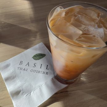 Basil - Thai tea - Thai Near Me - Mount Pleasant, South Carolina