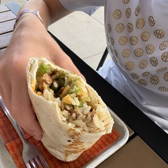 Tacos 4 Life - Chicken Fajita Burrito...giant! - Tacos Near Me - Overland Park, Kansas